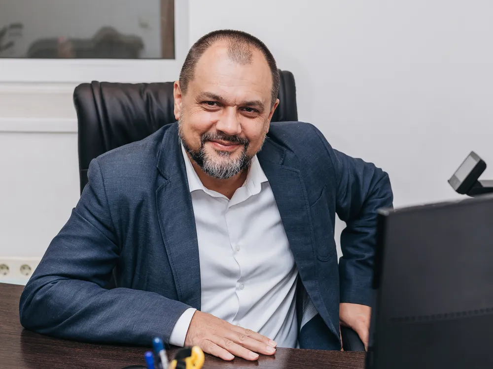 Олександр Капля, керуючий партнер, в офісі об'єднання
